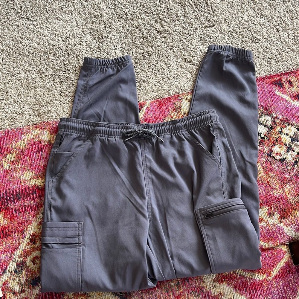 Carhartt Rugged Flex Slim Leg Scrub Pant Grey - Picture 3 of 8